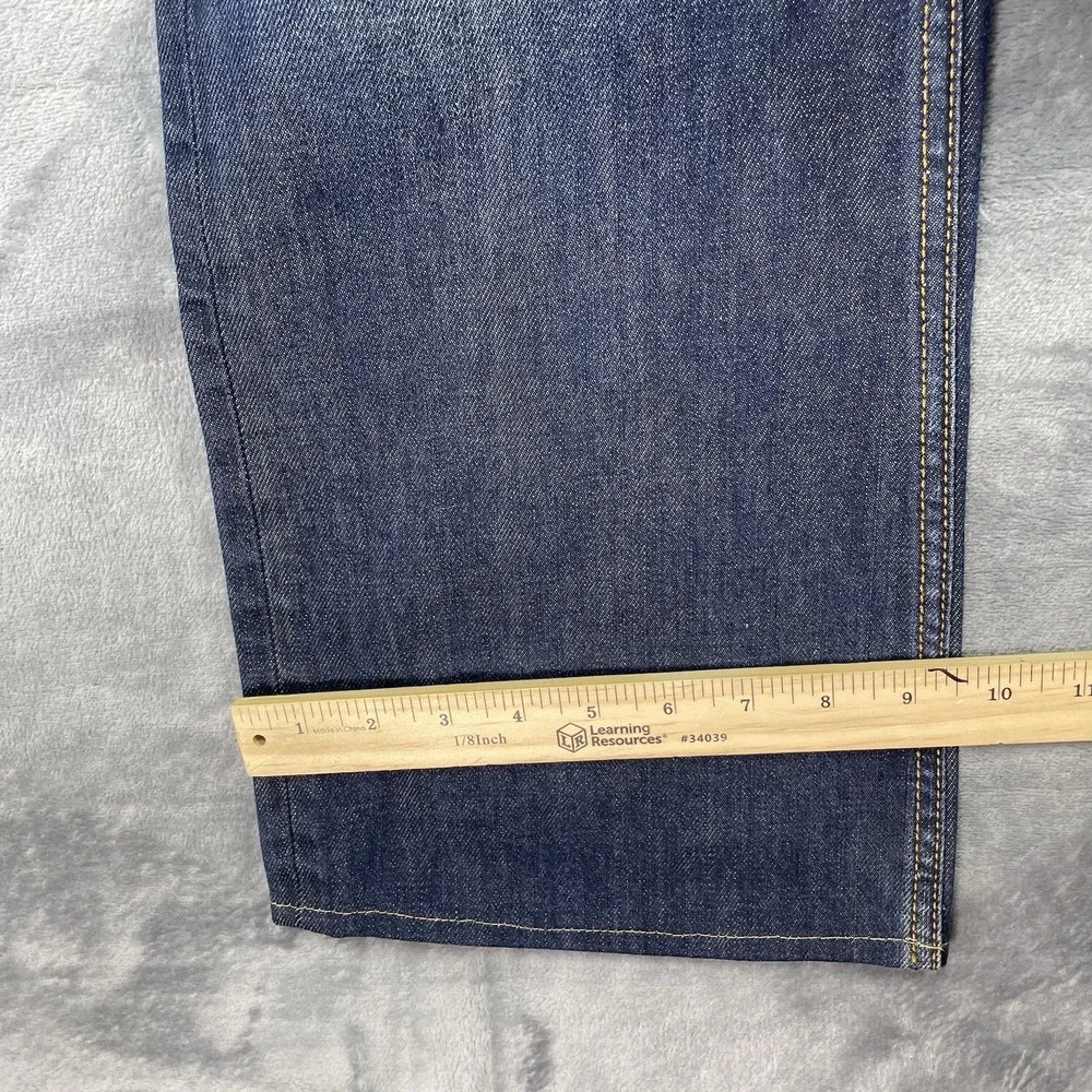 Diesel Zatiny Jeans Selvage Bootcut Mens Size 36x32 Fits 38x31 Blue Wash 0073N